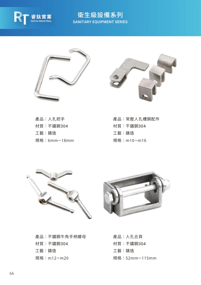 人孔把手第 72 頁完整規格表